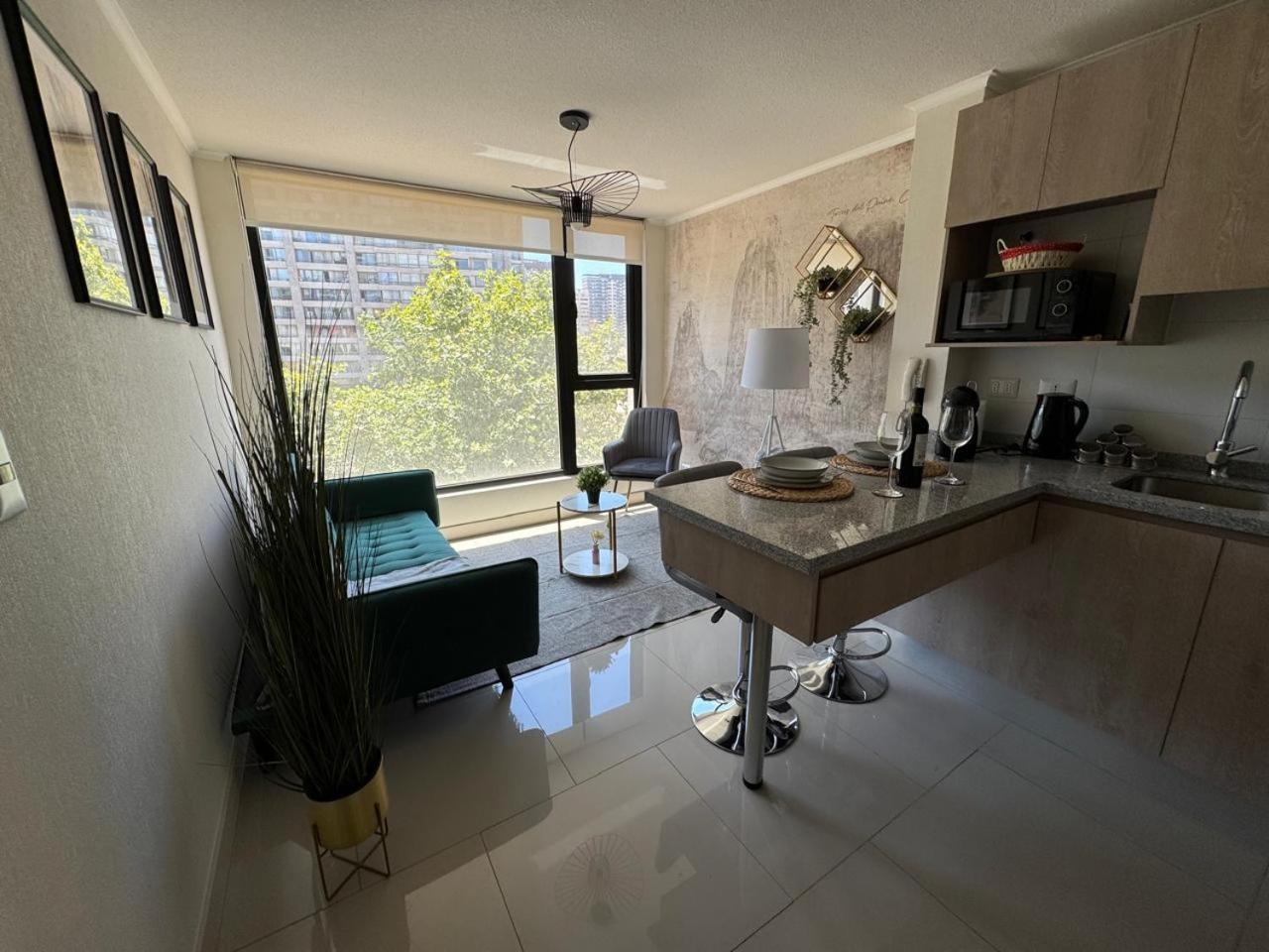 Apartamento Hom I Inmejorable Depto 1d1b 3 Pax En Centro Santiago